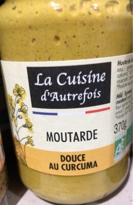 Moutarde douce au curcuma