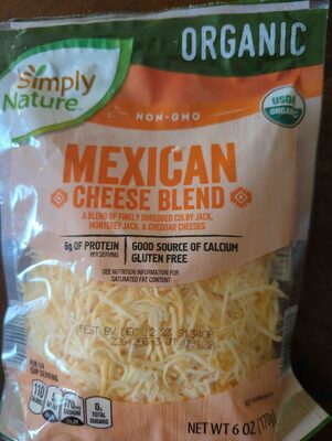 Organic Mexican Cheese Blend