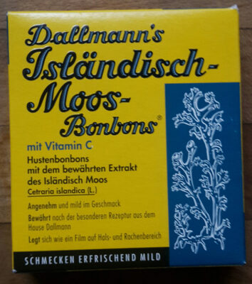 Isländisch Moos Binbons front packaging