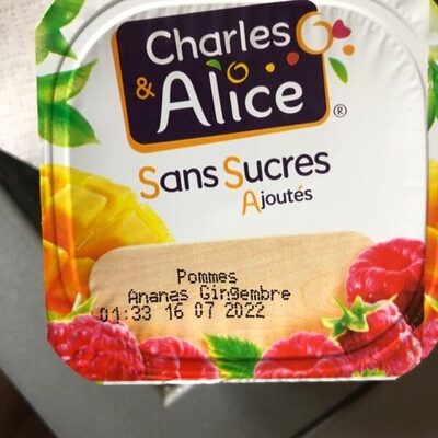 Compote sans sucre ajouté