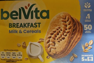 Belvita Breakfast  Biscuits Milk & Cereal