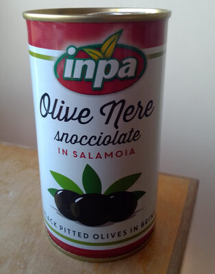 olive nere denocciolate in salamoia