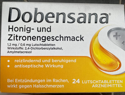 Dobensana Honig- und Zitronengeschmack