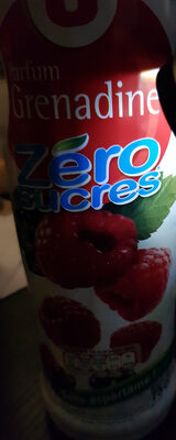 Sirop Grenadine Zéro sucres