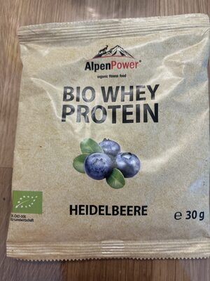 Bio Whey Protein Heidelbeere