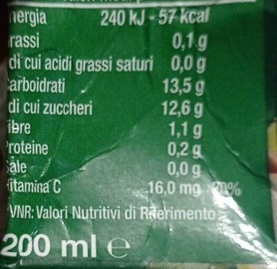 Optimum nutrition facts table