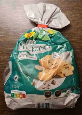 veganer Mini-Kuchen Stracciatella