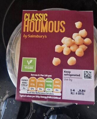 Classic Houmous front packaging