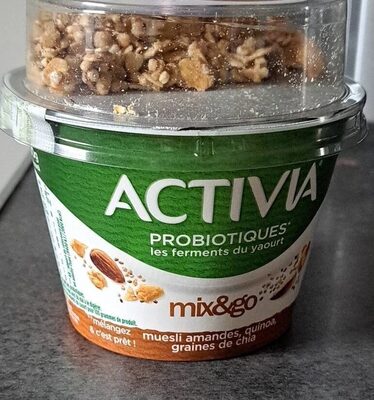 Activia probiotique mix&go