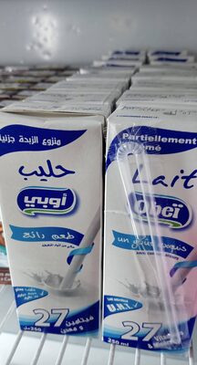 اوبي حليبي front packaging
