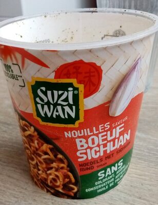 Nouilles saveur bœuf sichuan