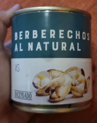 Berberechos al natural