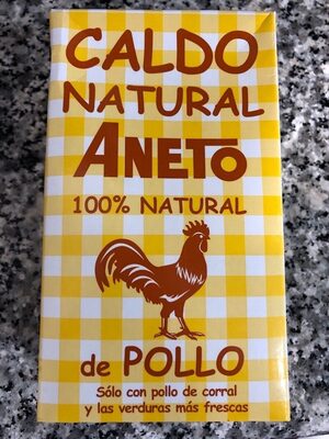 Caldo natural de pollo