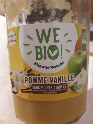 WE BIO pomme vanille