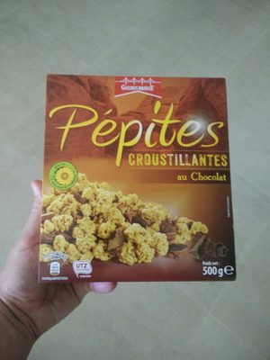 Pépites croustillantes au chocolat