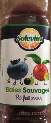 Baies sauvages pur fruit pressé