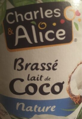 Brassé lait de coco front packaging