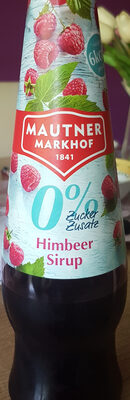 Himbeer Sirup front packaging