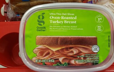 Ultra-Thin Deli Sliced Oven-Roasted Turkey Breast front packaging