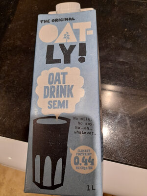 Oatly oat drink semi