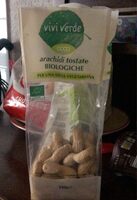 Arachidi tostate biologiche vivi verde