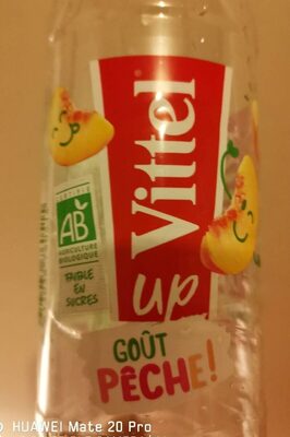 Vittel up goût pêche
