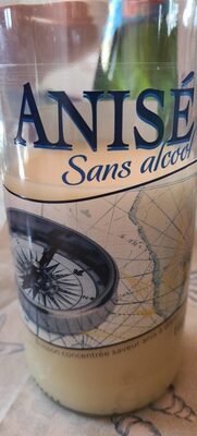 Anisé sans alcool front packaging