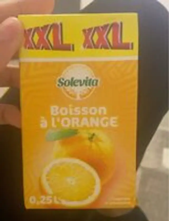 Boisson à l’orange