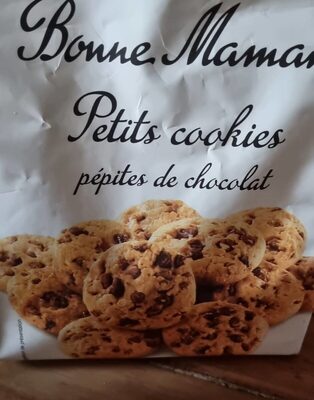 Petits cookies front packaging