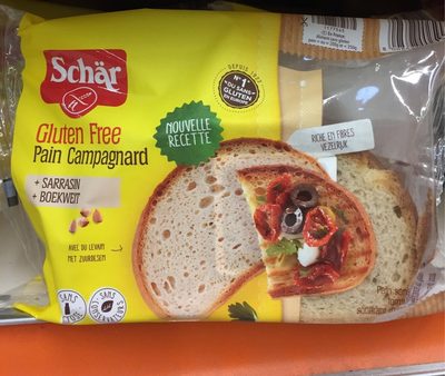 Pain campagnard gluten fre