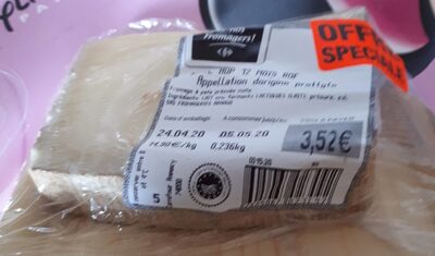 Comte AOP 12 mois RDF