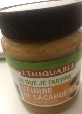 Beurre de cacahuetes