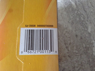 Fins au blé front packaging