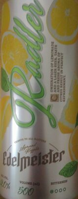 Radler front packaging