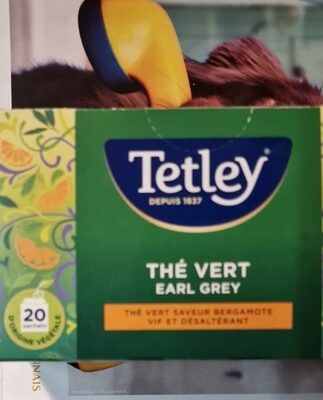 Thé vert Earl grey