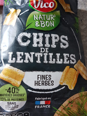 chips de lentilles front packaging