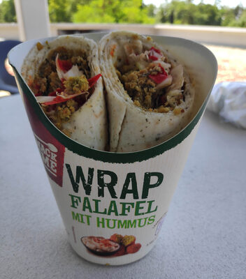 Wrap Falafel mit Humus