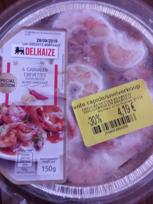 crevettes beurre diabolique