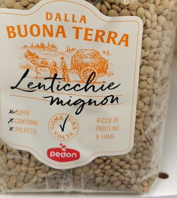 Lenticchie mignon front packaging