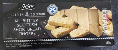 all butter scottish shortbread fingers