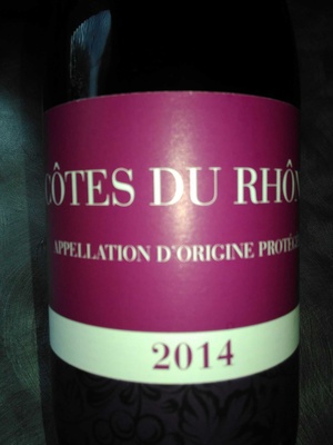Côtes du Rhône 2014
