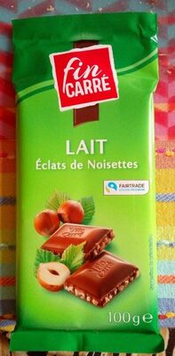 Lait éclats de noisettes