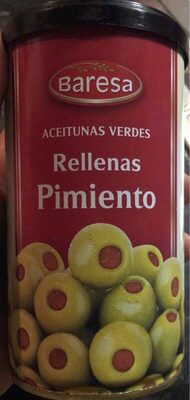 Olives Vertes front packaging