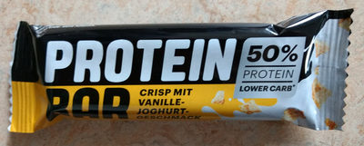 Vanilla & yogurt crisps flavour high protein bar