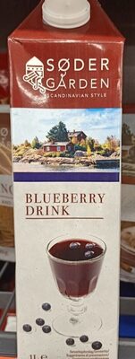 Blueberry drink