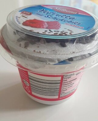 Yofrutta mit Schokobits Himbeere