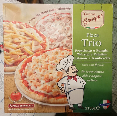 Pizza trio front packaging