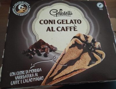 Coni gelato al caffè