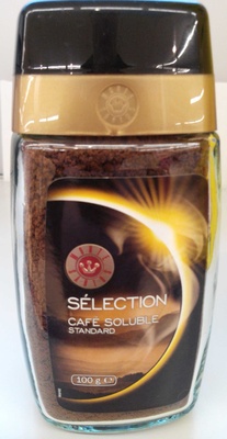 Café soluble standard front packaging