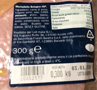 Mortadella Bologna IGP